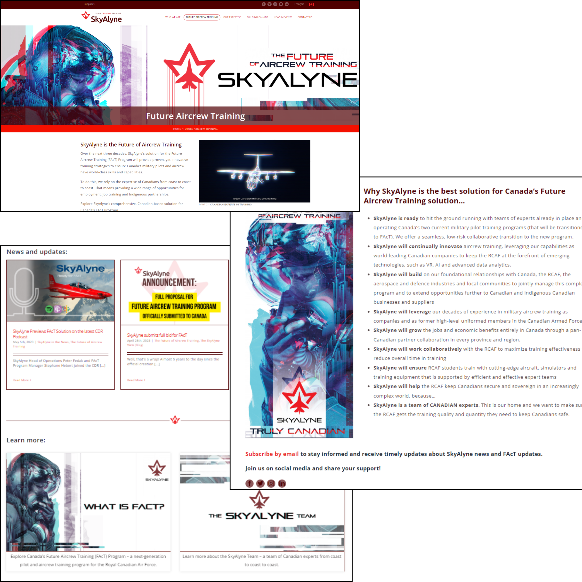 Campaign website