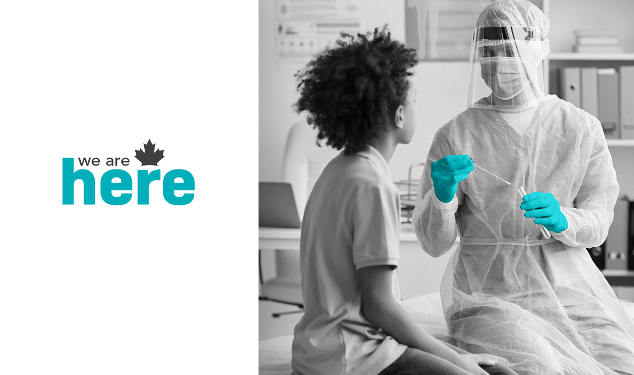 Medicom We Are Here Campaign campaign creative